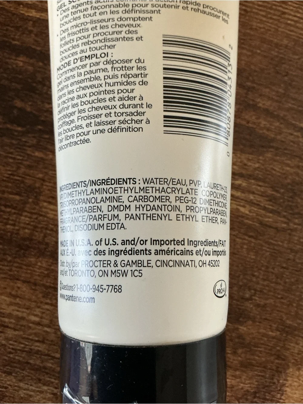 Pantene Pro-V Stay Shapely Curl Scrunch Shaping Gel Original Formula NEW